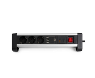 Spacetronik Listwa zasilająca z USB SPS-T38BS - 3 gniazda 1.5m - 1153963 - zdjęcie 3